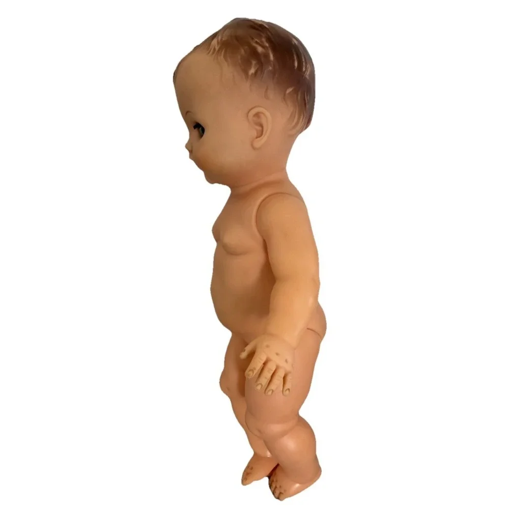 Vintage Madame Alexander Drink Wet Boy Doll 1950s Molded Hair 13